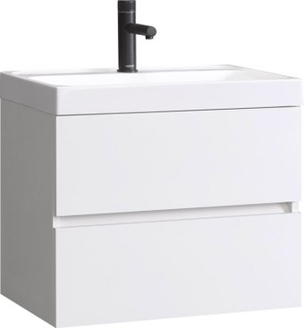 Belux Тумба под умывальник Тоскана НП 60-02 (1, белый глянцевый)