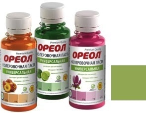 Колеровочная краска Ореол 30 0.1 л (фисташковый)