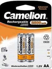 Аккумуляторы Camelion AA 2500mAh 2 шт. [NH-AA2500-BP2]