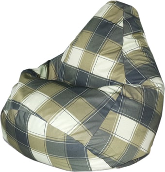 Кресло-мешок Flagman Груша Мега Г2.7-18 (грета, шерлок зеленый)