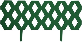 Изгородь декоративная Park Ромб 999137 (темно-зеленый)