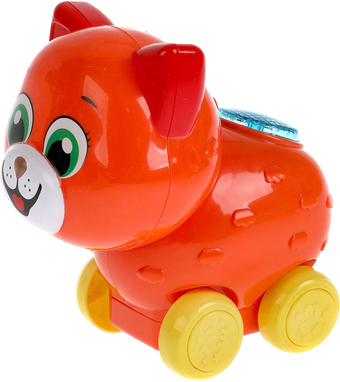 Игрушка-каталка Умка Кошечка HT547-R
