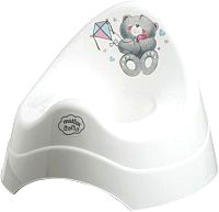 Детский горшок Maltex Медвежата 2077 (белый)