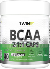 BCAA 1WIN BCAA 2:1:1 (240 капсул)