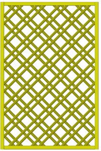 Изгородь декоративная Массив-Древ Тип 3 1200x1800