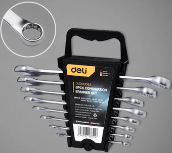 Набор ключей Deli DL130008A (8 предметов)