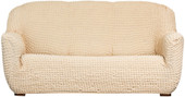 Чехол для дивана Софатэкс Люкс ПО-6 без оборки (ваниль)