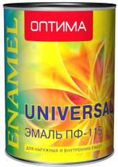 Эмаль Оптима ПФ-115 1.9 кг (шоколадный)