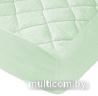 Защитный наматрасник Vegas Protect Cotton S1 120x190 (фисташковый)