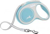 Поводок-рулетка Flexi New Comfort в новом дизайне XS лента 3 м (светло-голубой)