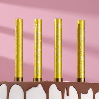 Набор свечей-фонтанов для торта Страна Карнавалия Фонтаны 1553639 (4 шт)