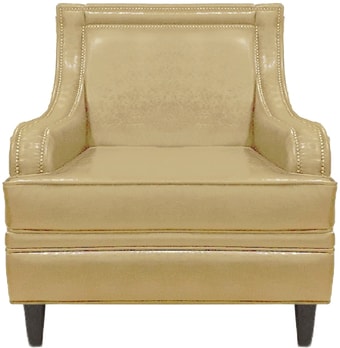 Интерьерное кресло Brioli Луи (экокожа, L4 кремовый)