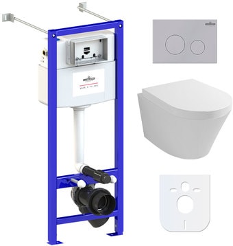 Унитаз Lavinia Boho Relfix Biore Compacto Rimless 6 в 1 77050175