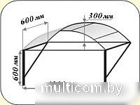 Козырек Dudo КС-15