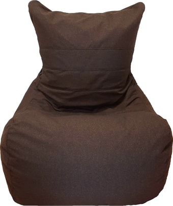 Кресло-мешок LoftyHome Чилаут XL (рогожка, коричневый)