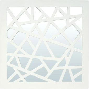 Зеркало Qwerty Турин 74071 (белый)