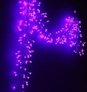 Мишура Luazon Шарики Led-288 (3 м, фиолетовый) [1080333]