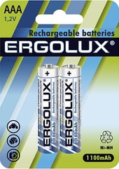 Аккумуляторы Ergolux AAA 1100 mAh 2 шт. NHAAA1100BL2