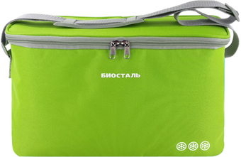 Термосумка BIOSTAL Кантри TCD-G 10л (зеленый лайм)