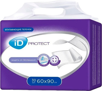 Пеленки ID Protect 60x90 (30 шт)