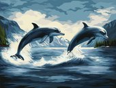 Три совы Дельфины КХ4050_53910