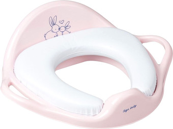 Детская накладка на унитаз Tega Кролики KR-020-104 (розовый)