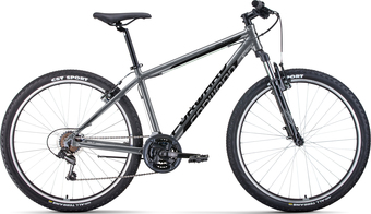 Велосипед Forward Apache 27.5 1.0 Classic р.19 2022 (серый/черный)