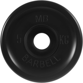 Диск MB Barbell Евро-классик 51 мм (1x5 кг)