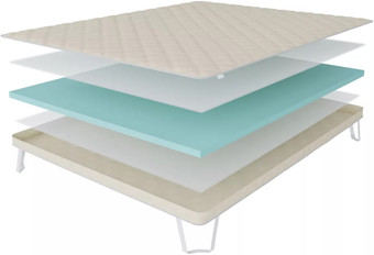 Ортопедический наматрасник Stolline Топпер Прима в скрутке 140x200