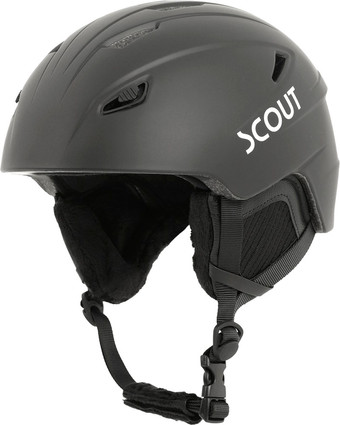 Горнолыжный шлем Ultrascout Ratio W-103L-ULSC (L, черный матовый)