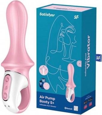 Satisfyer Air Pump Booty 5 4038551 (розовый)