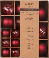 Елочная игрушка Inge's Christmas One-Two-Tree! 15333P418 (16шт, винтажный розовый)