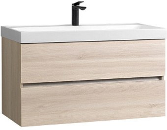 Belux Тумба под умывальник Париж НП 90-02 (183, акация лэйкленд светлый)
