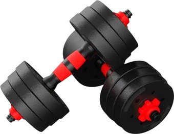 Набор гантелей с грифом для штанги Classmark 2023073720079