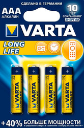 Батарейки Varta AAA 4 шт. [04103]