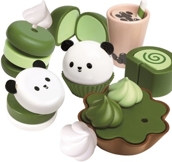 Набор игрушечных продуктов Hape Пирожные. Время чаепития E3195_HP