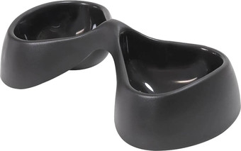 Двойная миска United Pets Bicio GU0121NE (черный)