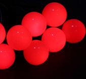 Гирлянда Luazon Метраж Шарики Led-100 (10 м, красный) [671564]