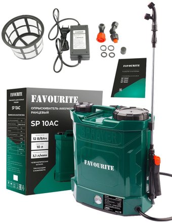 Аккумуляторный опрыскиватель Favourite SP 10AC
