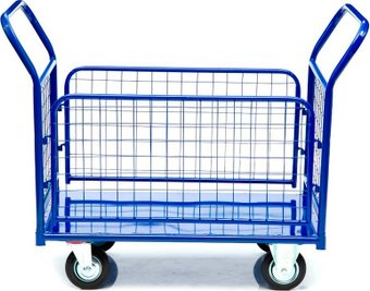 Тележка Стелла-техник КПО-500С-125-К (с бортами)