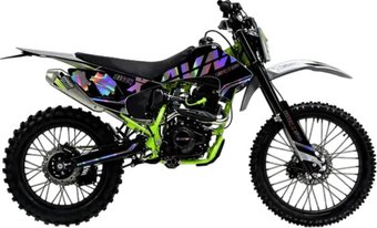 Мотоцикл AVM BisonX 300 (зеленый)