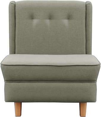 Интерьерное кресло Brioli Диди (рогожка, J20 серый/светлые ножки)