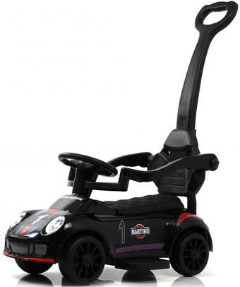 Каталка RiverToys F005FF-P (черный)