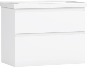 Belux Тумба под умывальник Киото НП 80-02 (1, белый глянцевый)