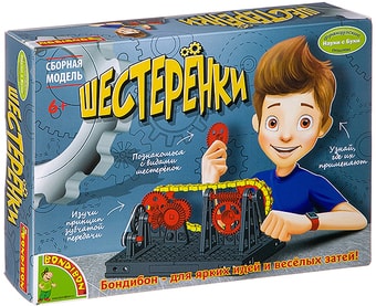 Набор для опытов Bondibon Науки с Буки Шестерёнки ВВ2752