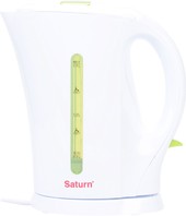 Чайник Saturn ST-EK0002 New (белый/зеленый)