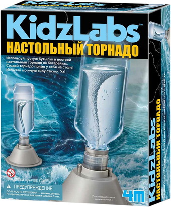 Набор для опытов 4M KidzLabs Настольный торнадо 00-03363