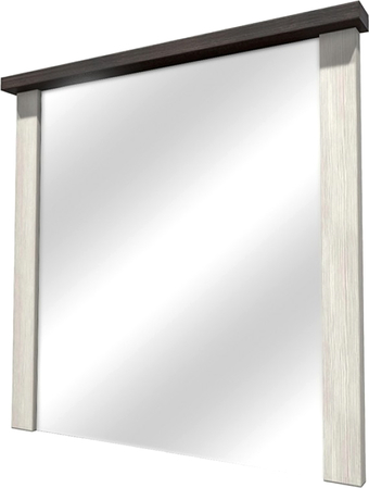 Зеркало Интерлиния ТР-З (вудлайн кремовый/дуб венге)