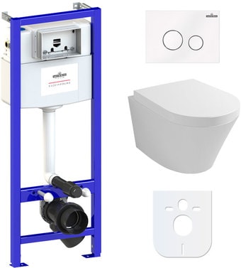 Унитаз Lavinia Boho Relfix Biore Rimless 6 в 1 77040107