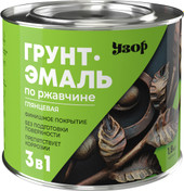 Сайвер Узор по ржавчине 3в1 1.8 кг (глянцевый шоколадный)